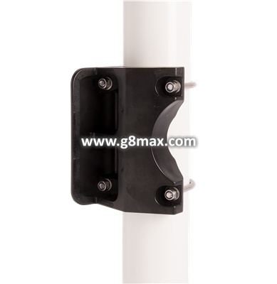 LOCINOX SKRZ 600560- LOCKING BLOCK FOR ROUND PILLAR, POLYAMIDE, BLACK