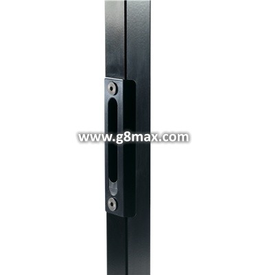 LOCINOX SPKZ-QF-40-9005-ORNOMENTAL LOCK LOCK, RAL9005