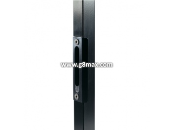 LOCINOX SPKZ-QF-40-9005-ORNOMENTAL LOCK LOCK, RAL9005