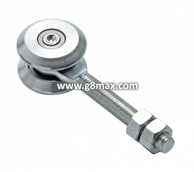 COMUNELLO Sliding trolley 2C Grande, P=380kg, d=55mm, H=167mm, M20 (galvanized)