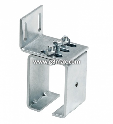 COMUNELLO Ceiling adjustable support for track 23Grande, 60x69mm, 66x88x4mm (galvanized)