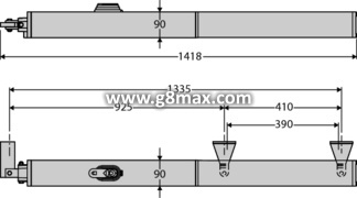 Veramo vārtu automātikas motors BFT P4.5