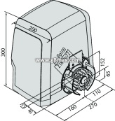 Sliding gate motor BFT ARES ULTRA BT A1500