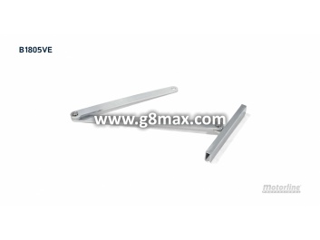 Sliding elbow for "OUT" GLASS DOOR motorline B1805VE