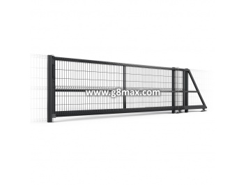 Sliding Gate – GATE KIT (Z/N + RAL)+ 3D panel filling with built-in automatics.