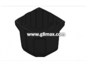 Lower plastic fixing housing MOTORLINE LI01PB