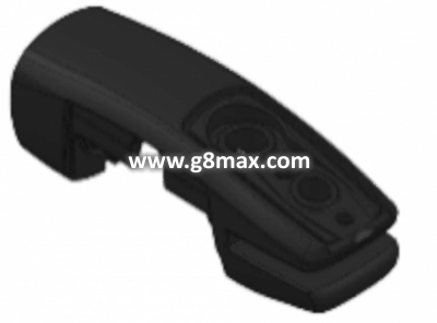 Upper plastic fixing housing MOTORLINE LI03PC
