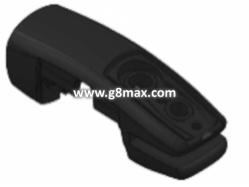 Upper plastic fixing housing MOTORLINE LI03PC