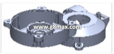 Crankcase housing cover MOTORLINE TEL02INT