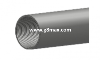 Aluminum tube MOTORLINE LI16TB14 / JAG400 ø32x2.9mm, 485mm