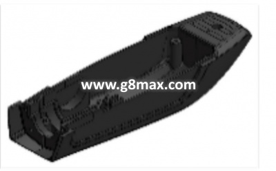 Lower aluminum housing of the crankcase MOTORLINE JAG01PB