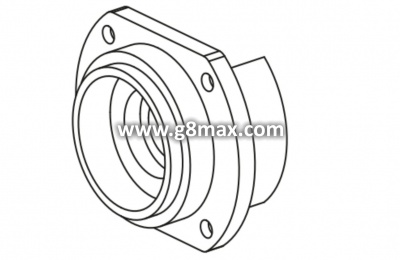 Crankcase cover MOTORLINE SLIDE MSL817