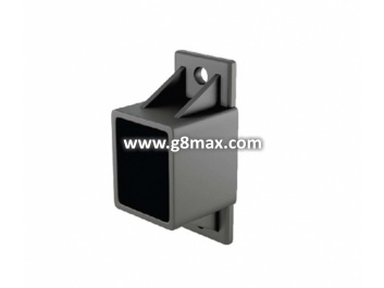 Horizontal profile PVC holder 20x40 mm