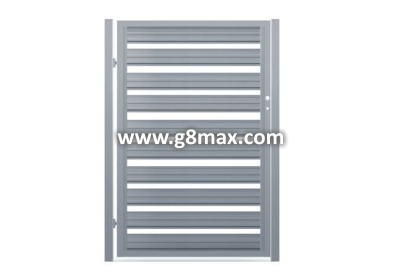 Pedestrian Gates LUX HORIZONTAL STEEL PROFILE