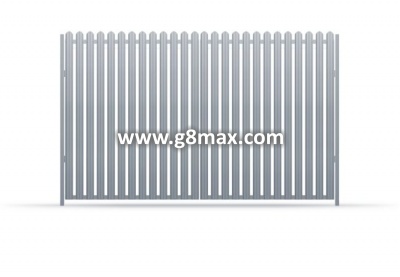 Double Gates LUX VERTICAL STEEL PROFILE