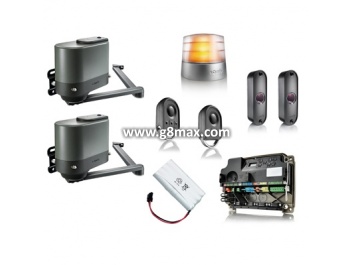 Double gate automation system  Somfy AXOVIA MultiPro IO COMFORT KIT
