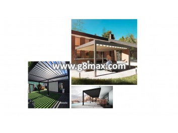 Pergola Plus BRISA SOLAR with 4 columns