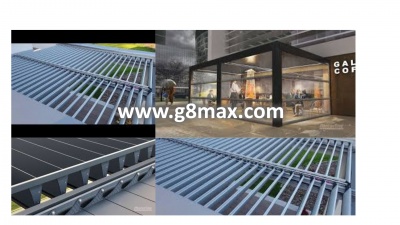 Pergola Plus BRISA SOLAR without columns