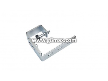 Sliding gate top balance bracket for fence post