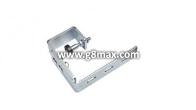 Sliding gate top balance bracket for fence post