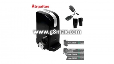 Sliding gate automation system MOTORLINE GALO1000 36V KIT