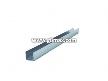 Lower balance U-shaped profile of the hinged gate L=2500 Galvanized