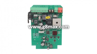 Sliding gate motor plate